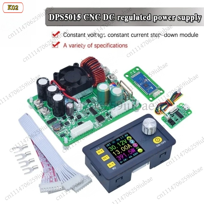 Power Supply Tester - Module d'alimentation programmable LCD BK DPS5015,