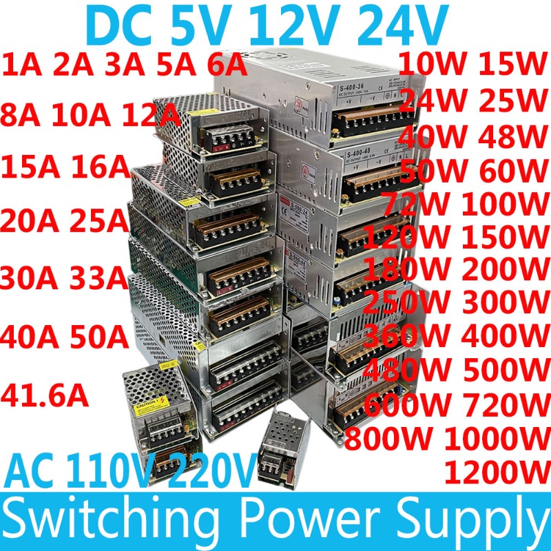 Smps Power Supply - Alimentation à découpage AC 110V 220V