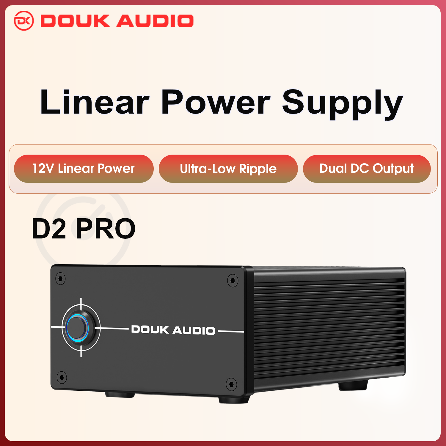 Dc Power Supply 12V - Alimentation linéaire régulée Douk Audio DC