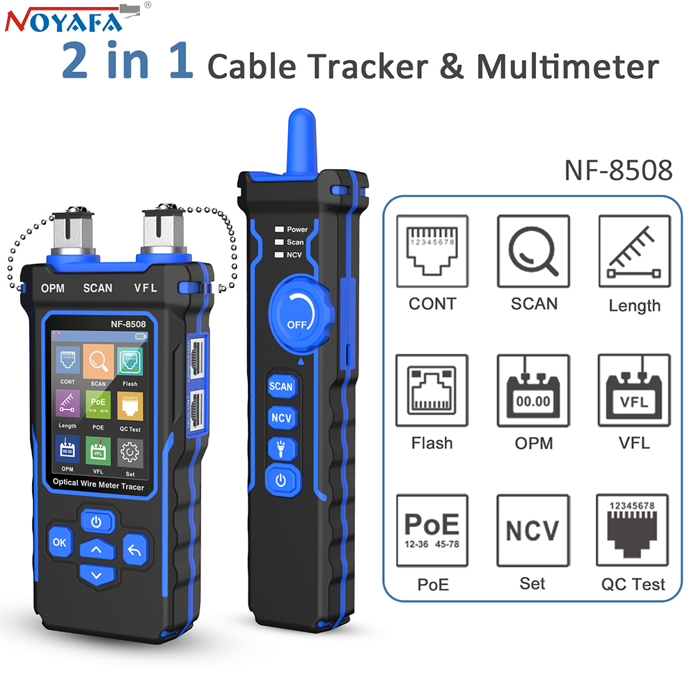 Power Supply Tester - NOYAFA NF-8508 testeur de câble réseau