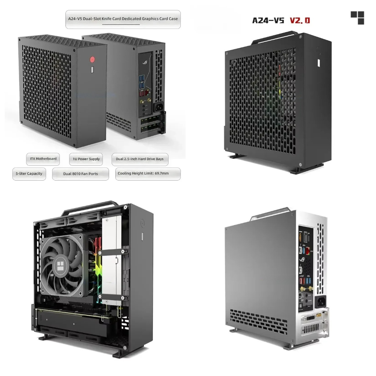 Boîtier ITX 1U 5 Litres Mini A - Pc Power Supply avis et prix