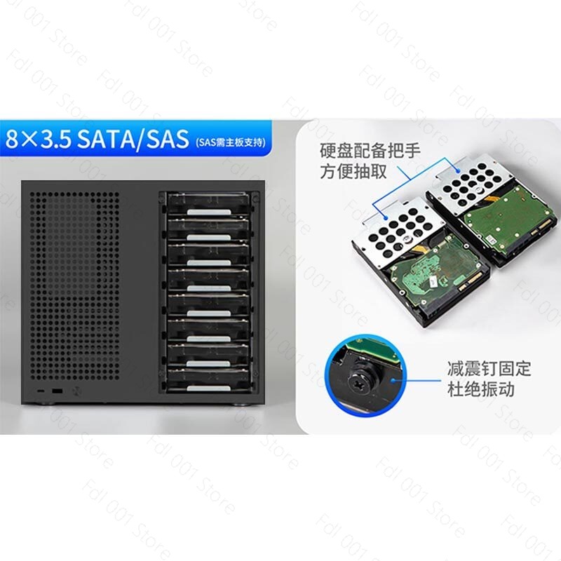 Châssis NAS Sagittarius 8 posi - Atx Power Supply avis et prix