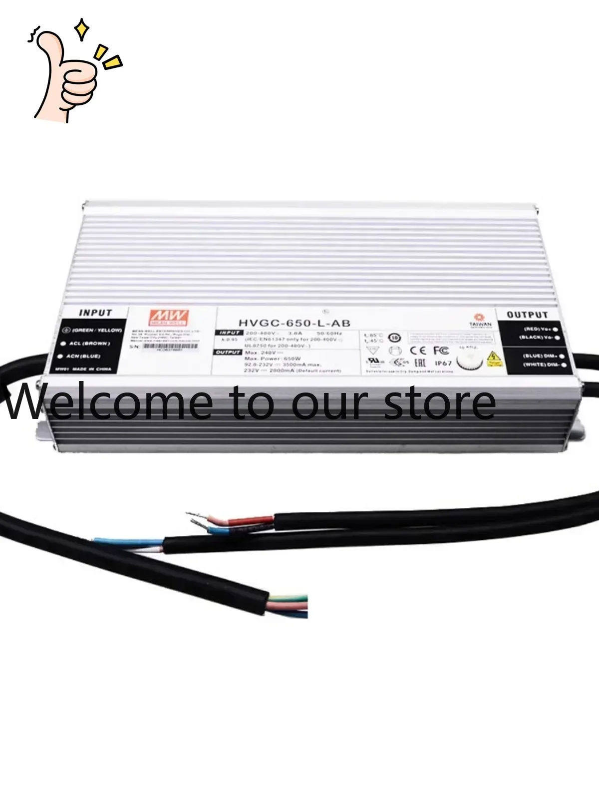 Alimentation électrique Mingwe - Power Supply 650W avis et prix