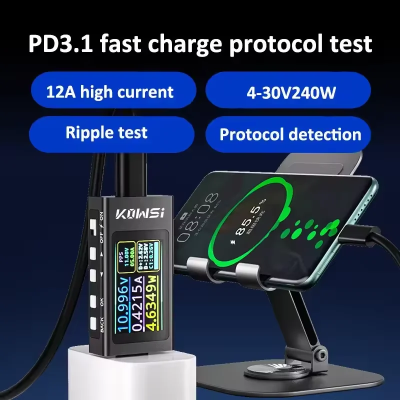 Moniteur de courant et de tens - Power Supply Tester avis et prix