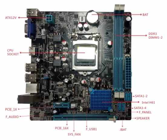 Carte mère H61 ATX, alimentati - Atx Power Supply avis et prix
