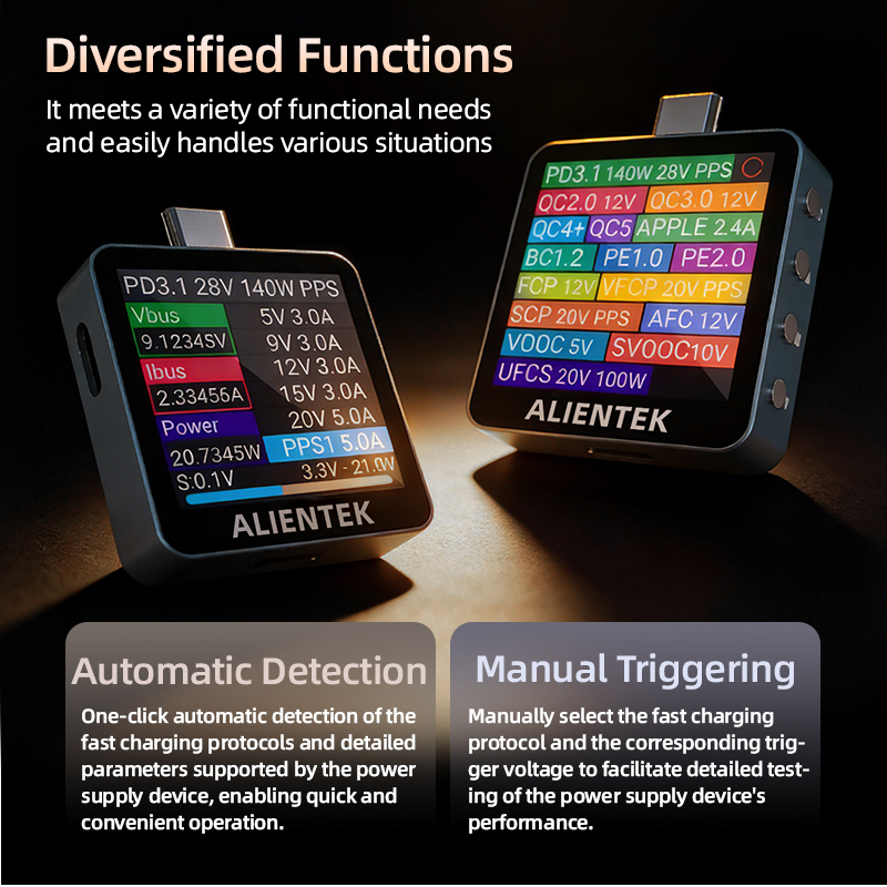Testeur USB Type C ALIENTEK C2 - Power Supply Tester avis et prix