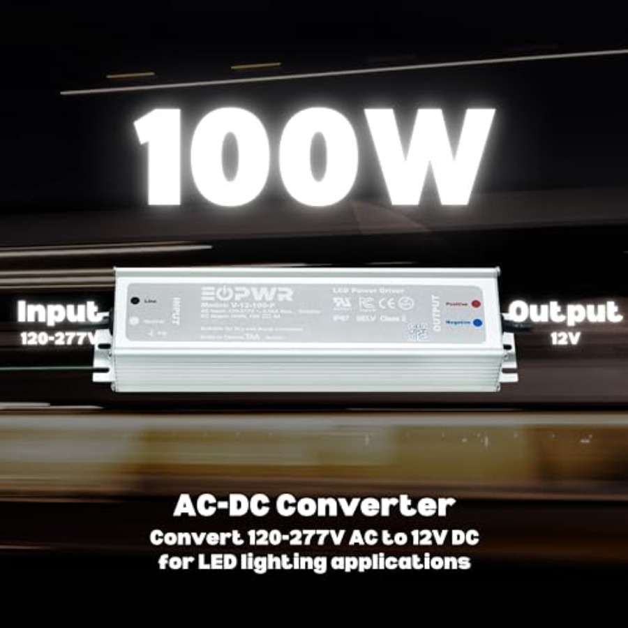 Alimentation LED étanche IP67  - Ac Power Supply avis et prix