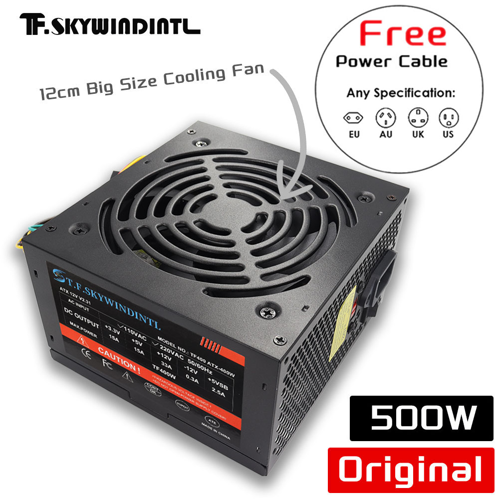 Bloc d'alimentation ATX 500W n - Power Supply 650W avis et prix