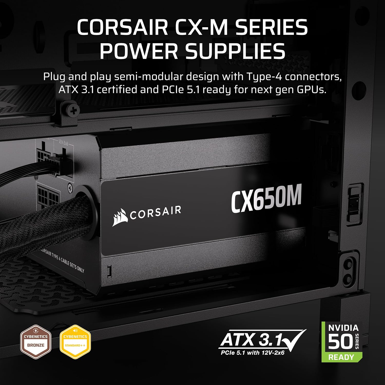 CX650M (2025) Alimentation sem - Power Supply 650W avis et prix